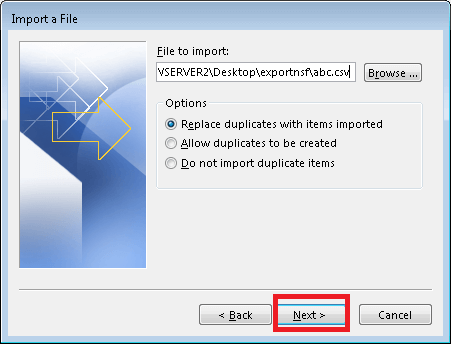 NSF to PST Migration